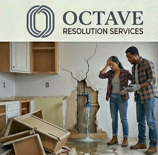 Kitchen renovation damage and mishaps